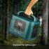 V-TAC Portable Power Station with LiFePO4 Storage Battery 1050Wh AC:220V 2*1000W - 328.300mAh (Max. 1800W) Rechargeable with Power Supply or Portable Photovoltaic Solar Panel